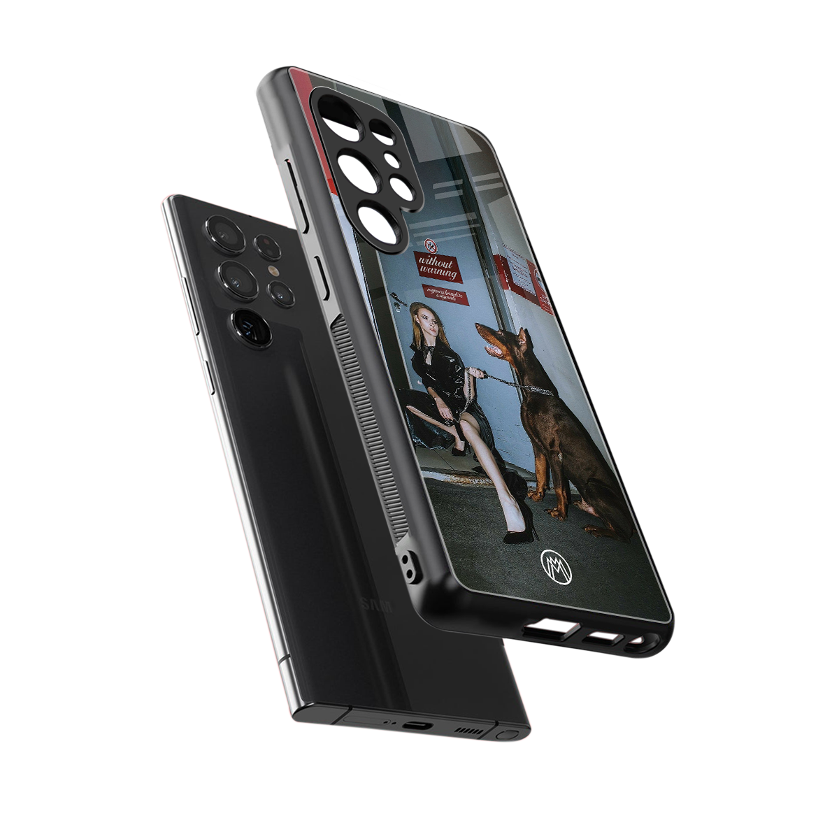 without warning back phone cover | glass case for samsung galaxy s25 ultra