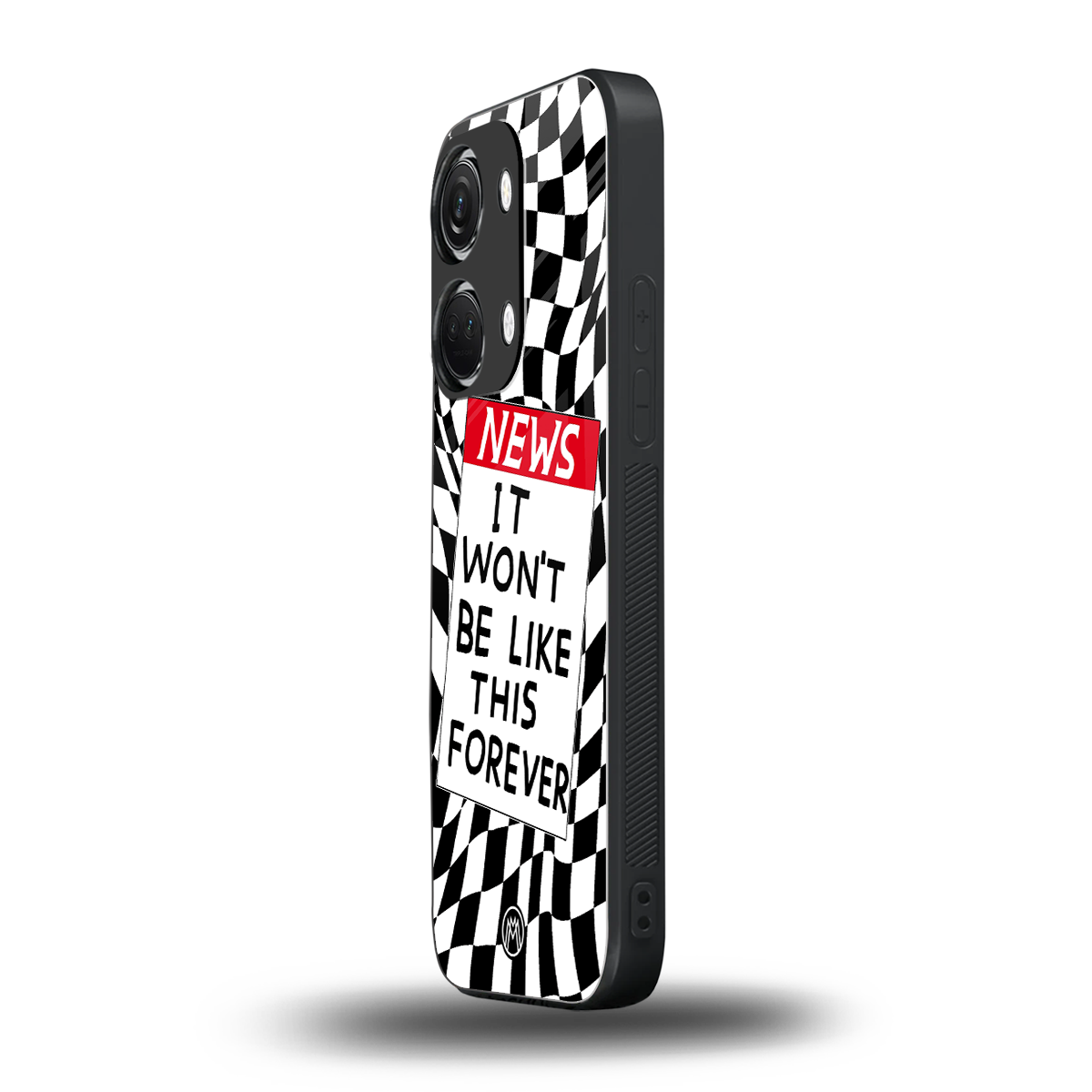 won't be like this forever back phone cover | glass case for oneplus nord 3