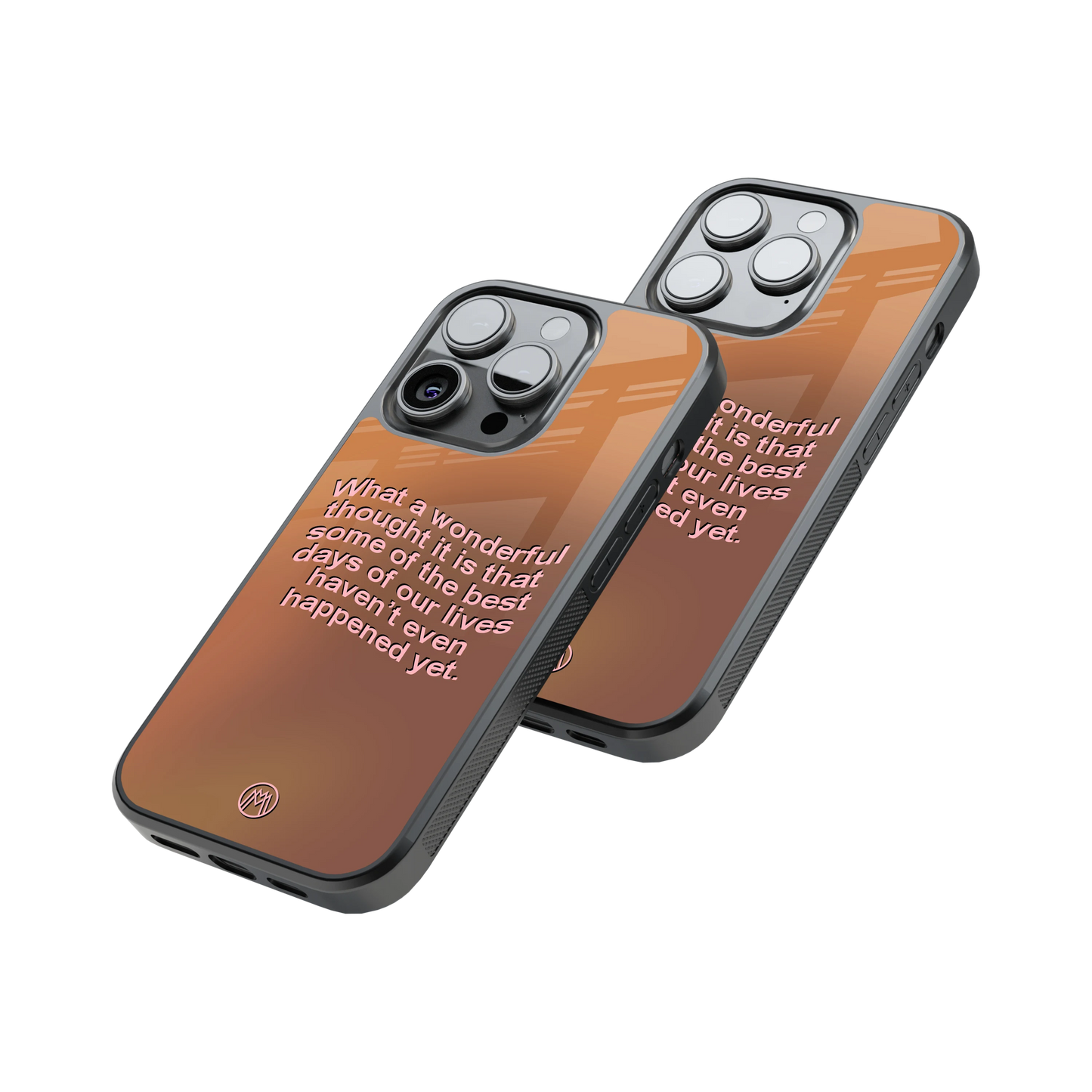 Protective Glass Back Phone Case Compatible with iPhone, Samsung, OnePlus, Pixel & More