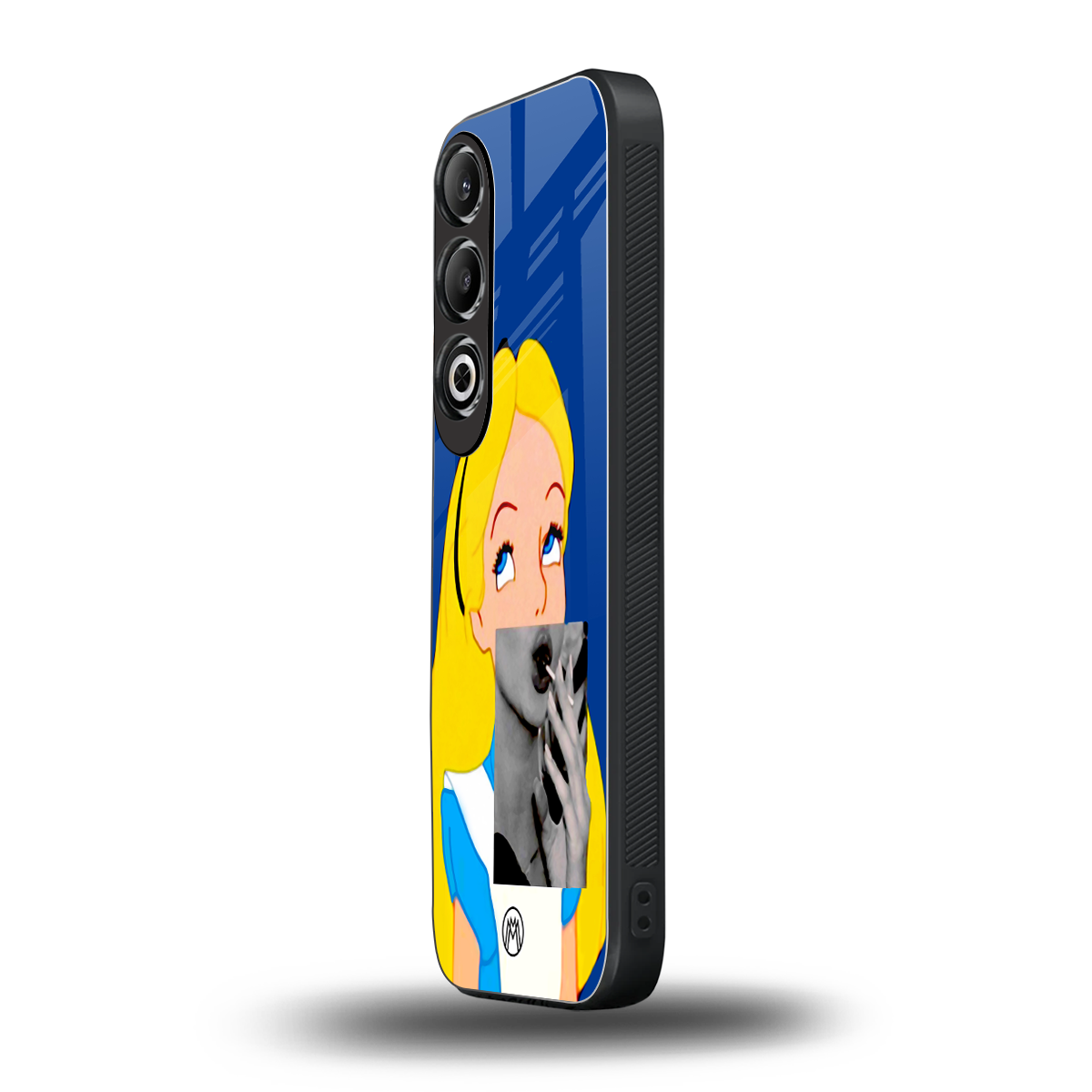 wonderland treat back phone cover | glass case for oneplus nord ce 4