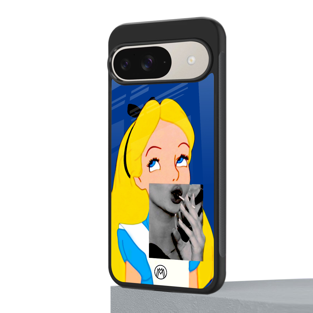 wonderland treat back phone cover | glass case for google pixel 9