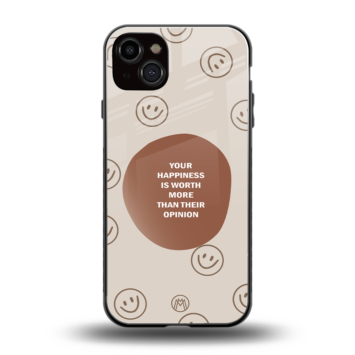 worth back phone cover | glass case for iphone 14 plus