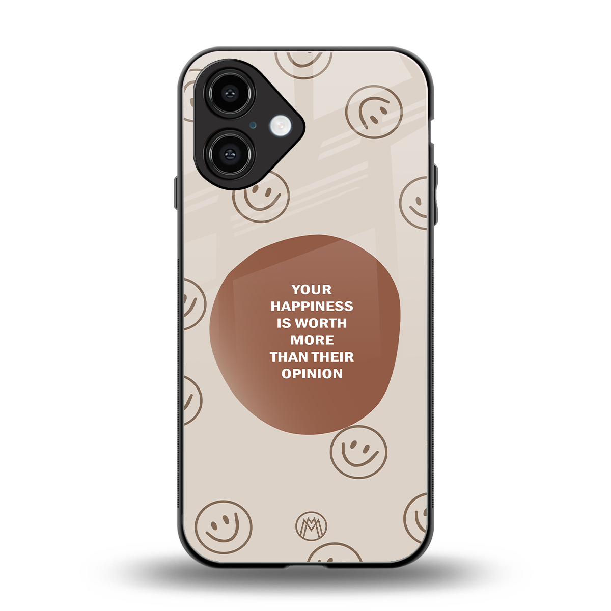 worth back phone cover | glass case for iphone 16