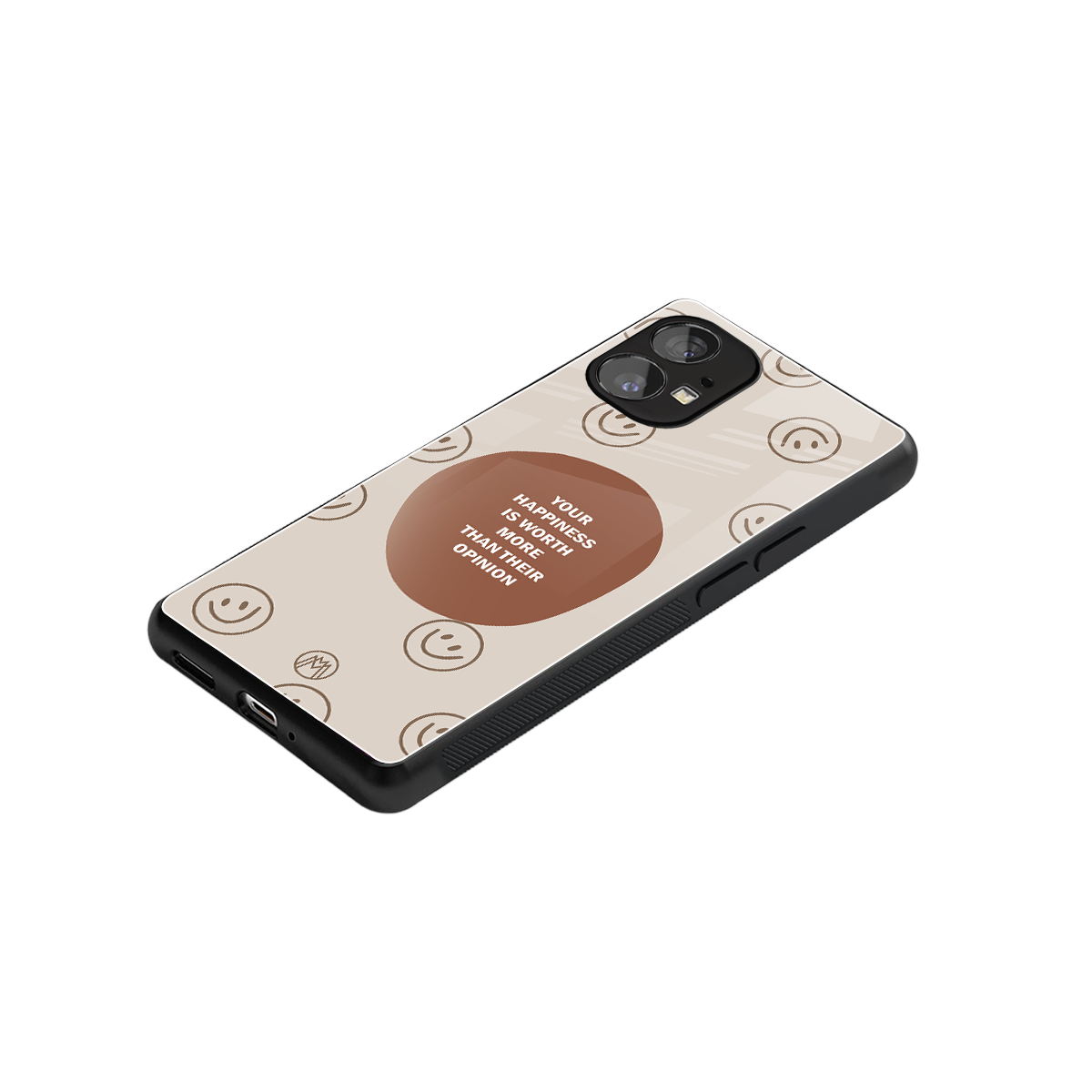 worth back phone cover | glass case for nothing phone 1