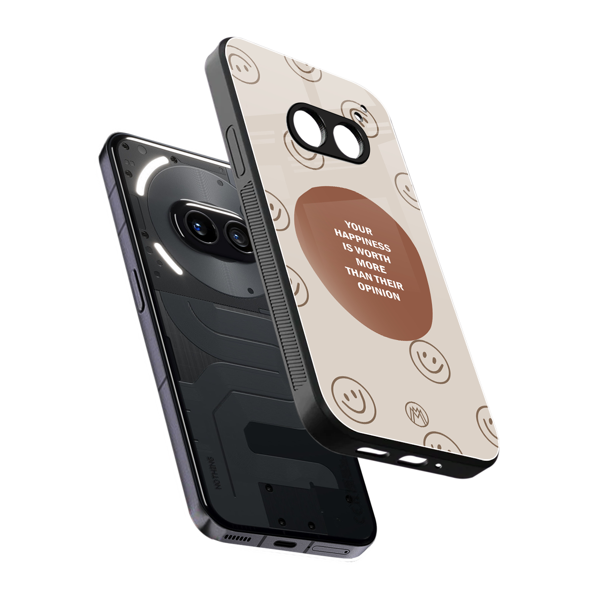worth back phone cover | glass case for nothing phone 2a