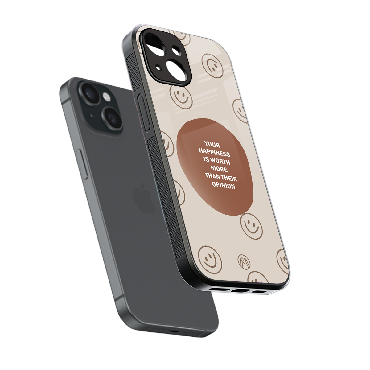 worth back phone cover | glass case for iphone 15