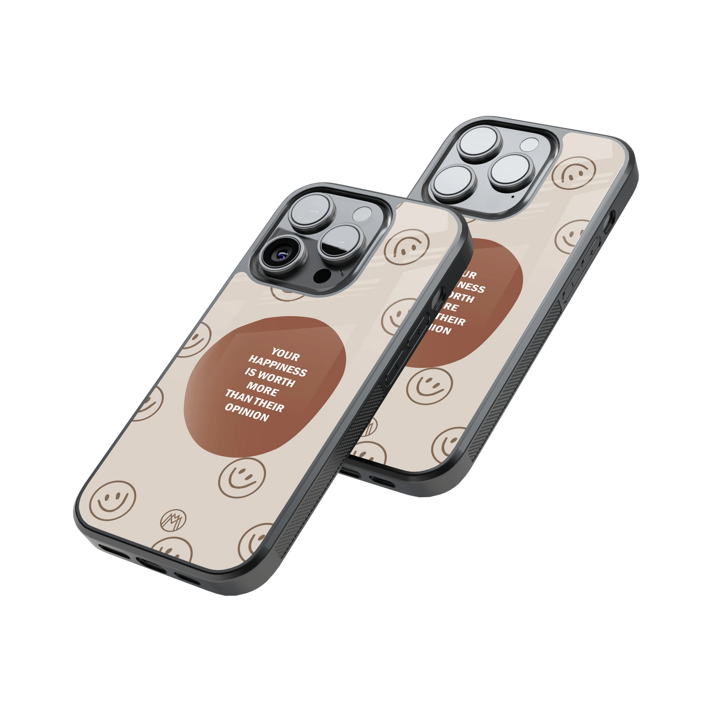 Protective Glass Back Phone Case Compatible with iPhone, Samsung, OnePlus, Pixel & More