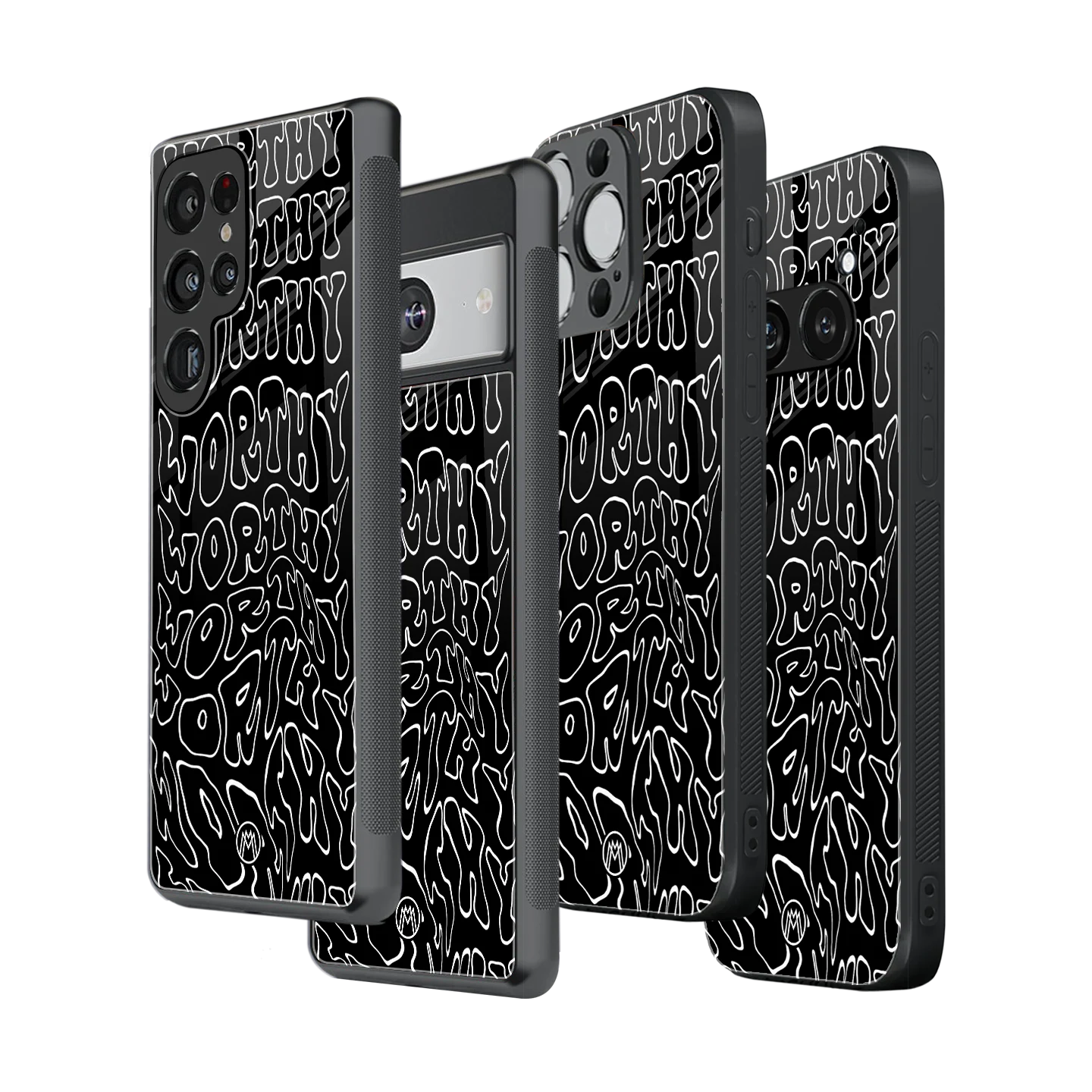 Stylish Glass Back Case for All Smartphones โ iPhone, Samsung, OnePlus, Pixel, Redmi, Oppo, Vivo, Motorola