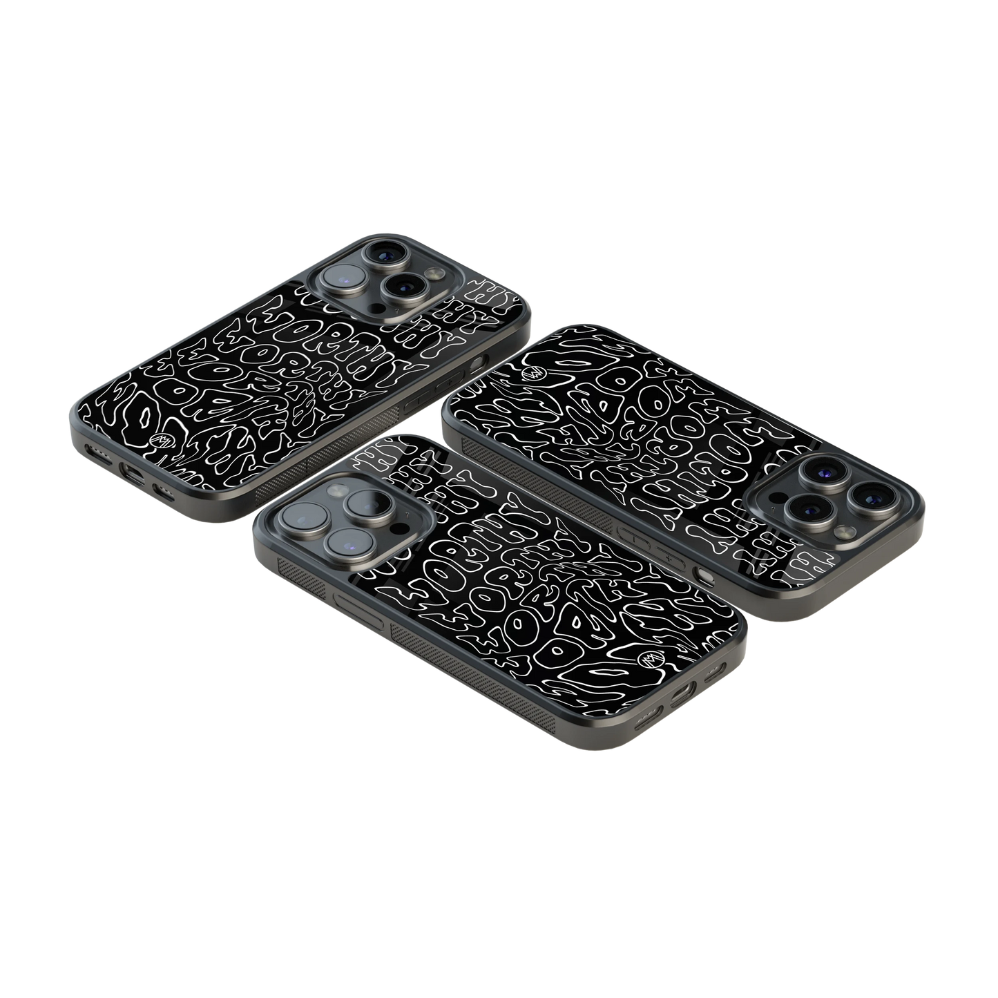 Luxury Glass Back Mobile Cover for iPhone, Samsung Galaxy, OnePlus, Pixel, Redmi & More