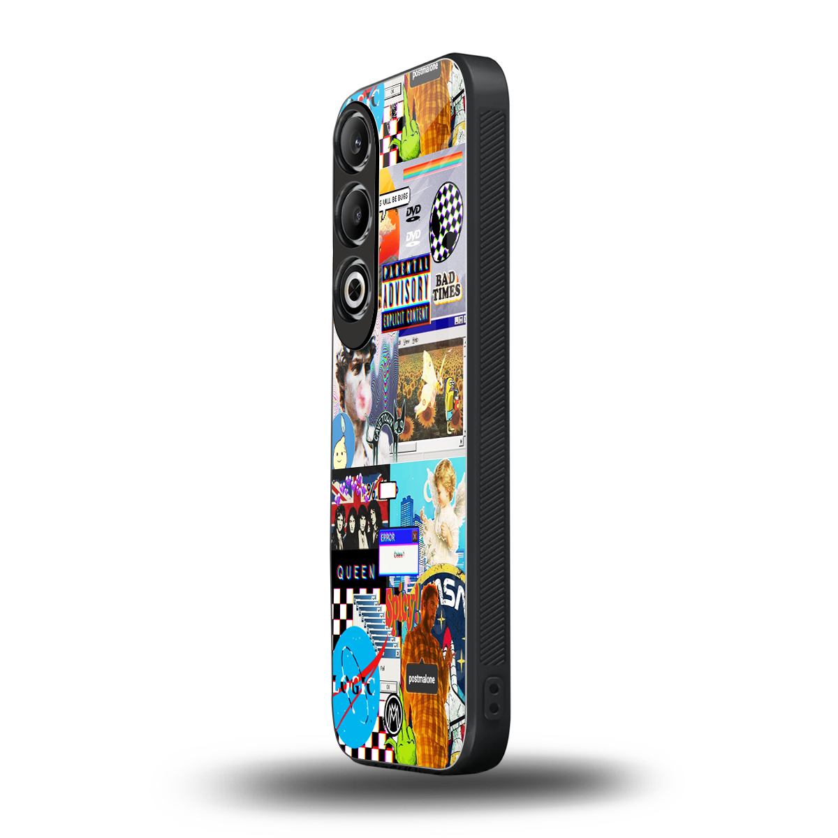 y2k collage aesthetic back phone cover | glass case for oneplus nord ce 4