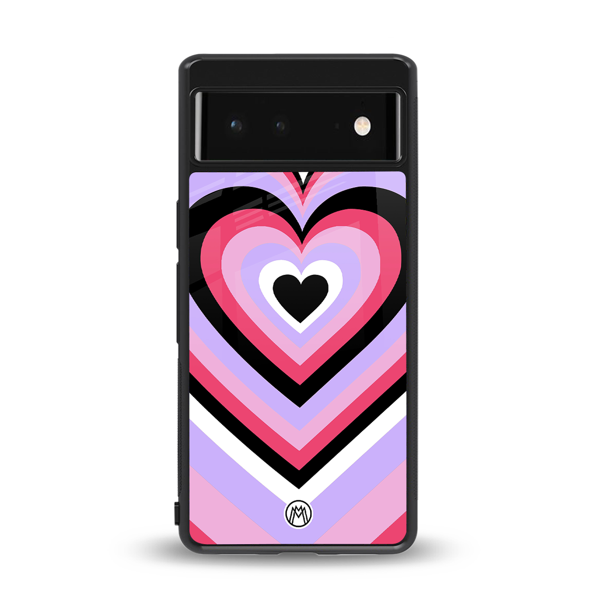 y2k pink hearts bubblegum edition back phone cover | glass case for Google Pixel 6A