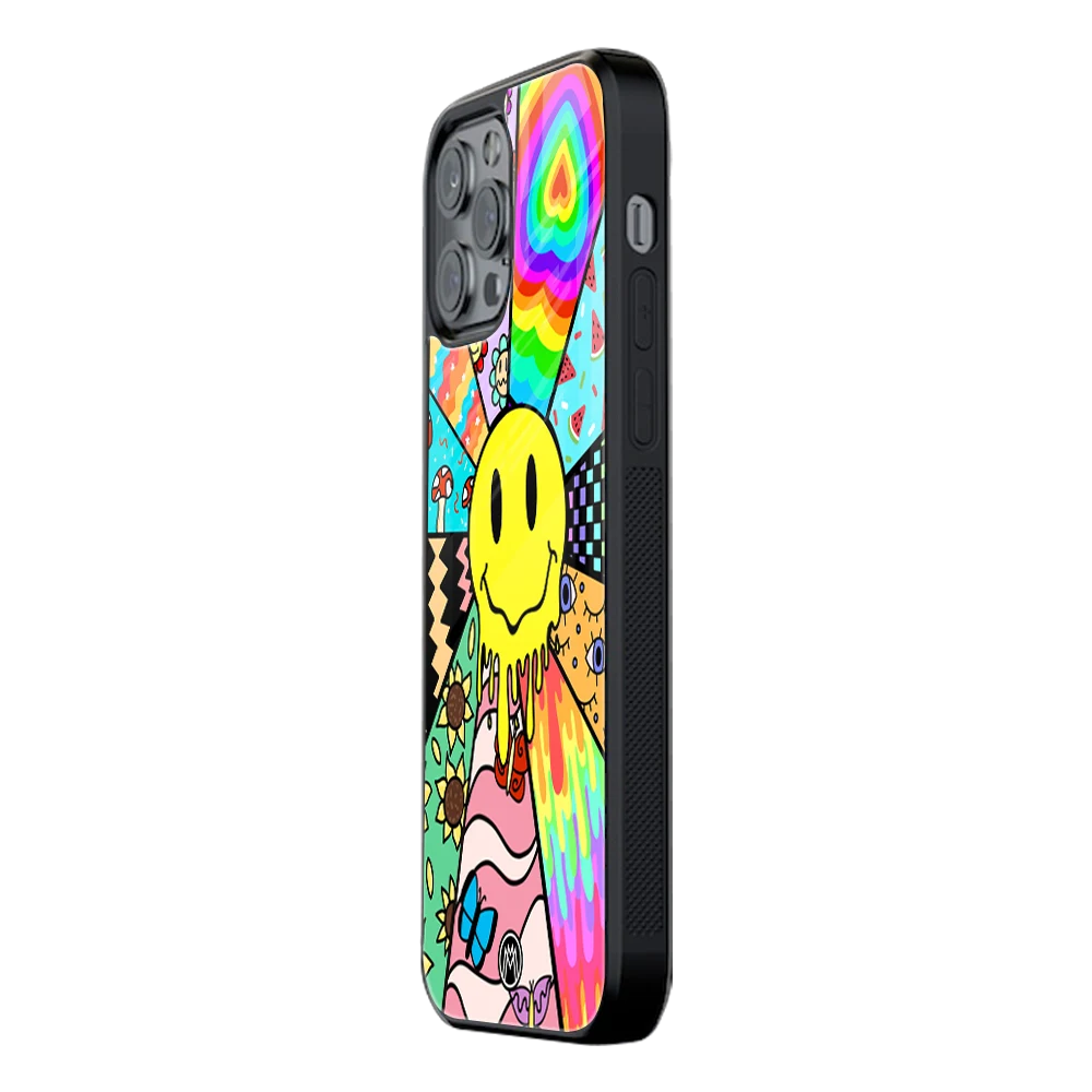 Slim Glass Back Phone Case for Multiple Brands โ iPhone, Samsung, Redmi, OnePlus, Oppo, Vivo