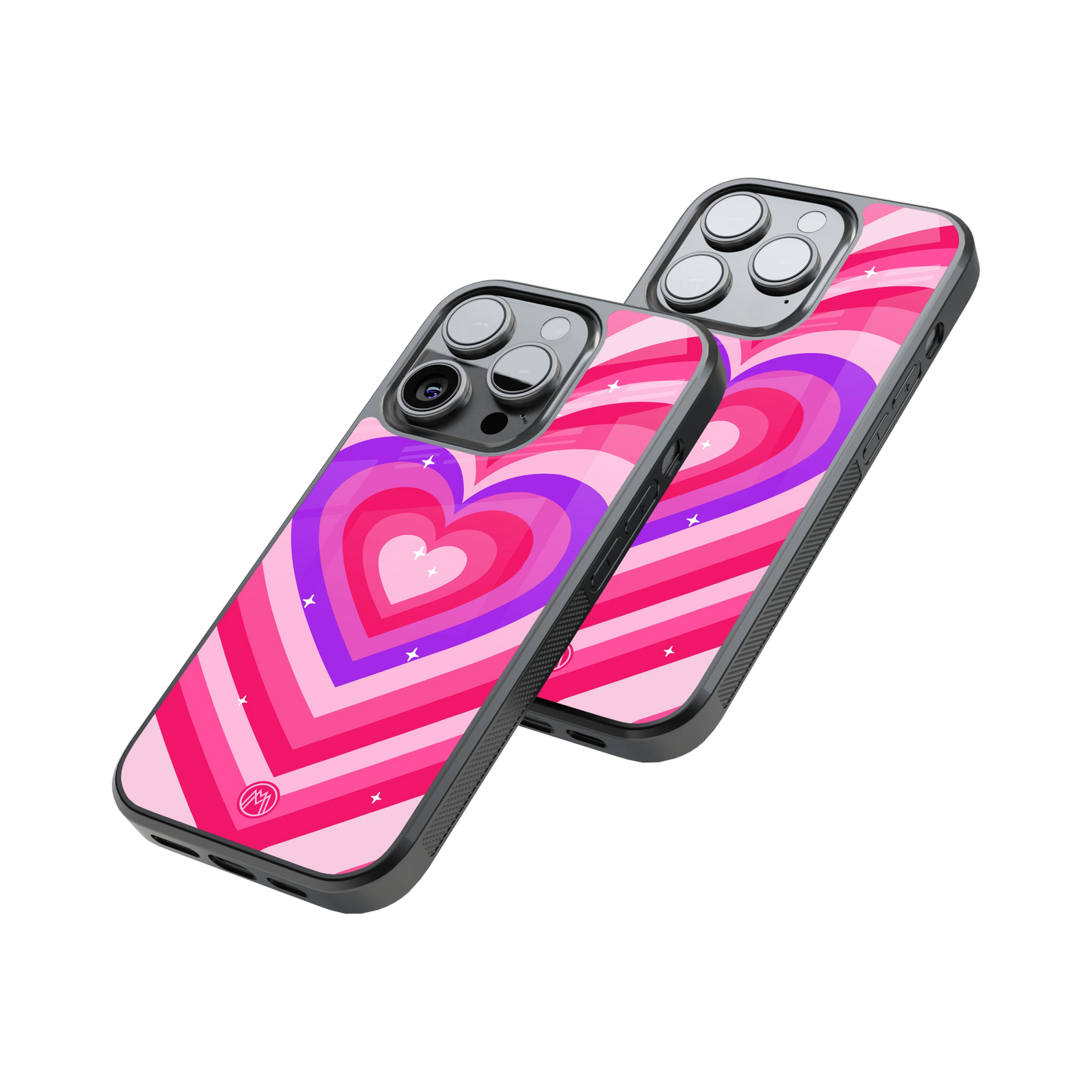 Protective Glass Back Phone Case Compatible with iPhone, Samsung, OnePlus, Pixel & More