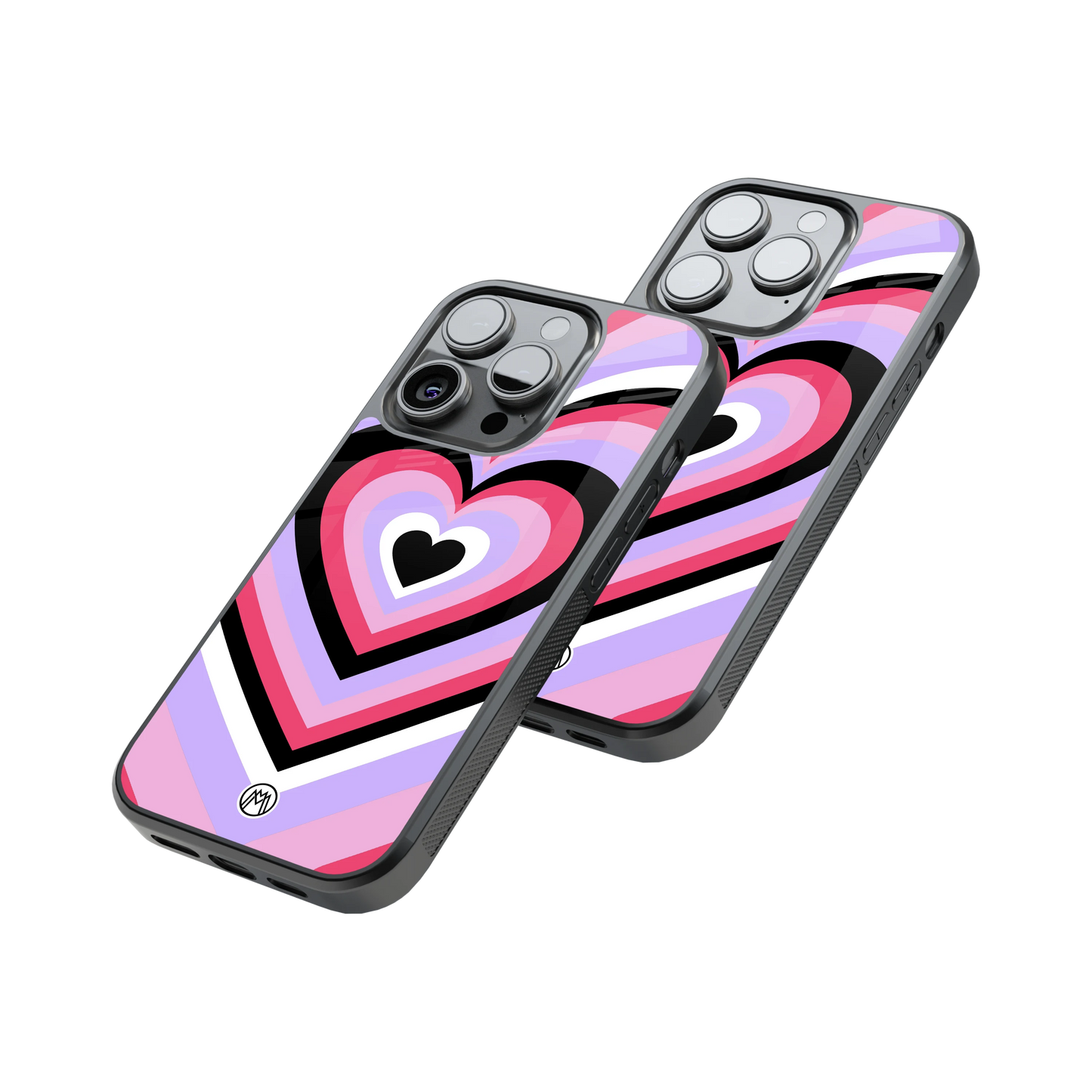 Protective Glass Back Phone Case Compatible with iPhone, Samsung, OnePlus, Pixel & More