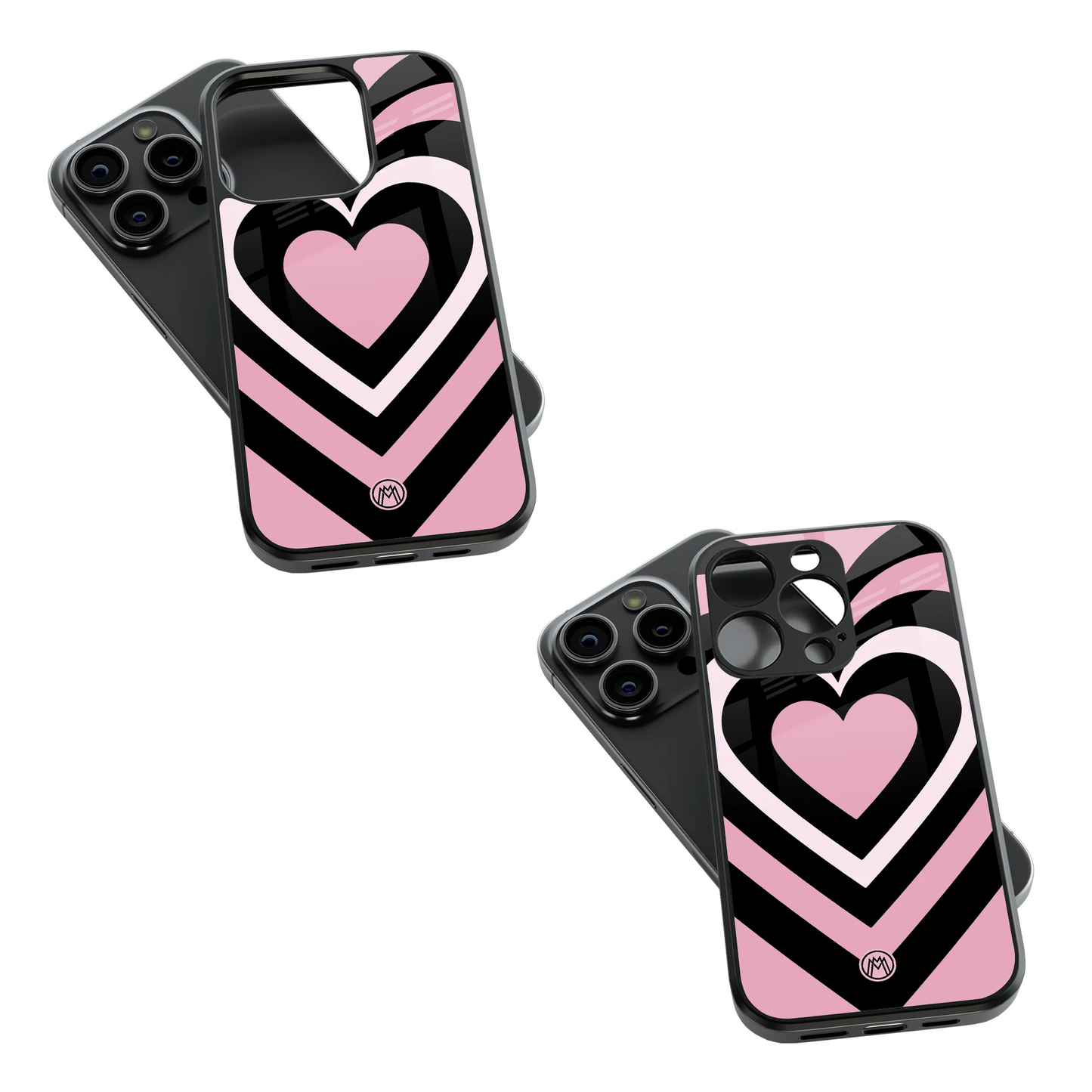 Trendy Glass Back Mobile Case for iPhone, Samsung, Redmi, OnePlus, Google Pixel, Motorola