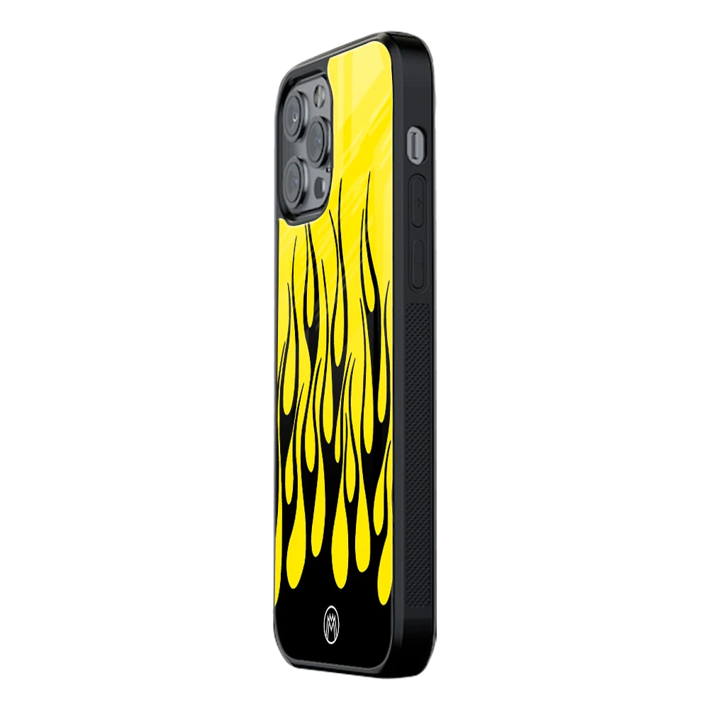 Slim Glass Back Phone Case for Multiple Brands โ iPhone, Samsung, Redmi, OnePlus, Oppo, Vivo