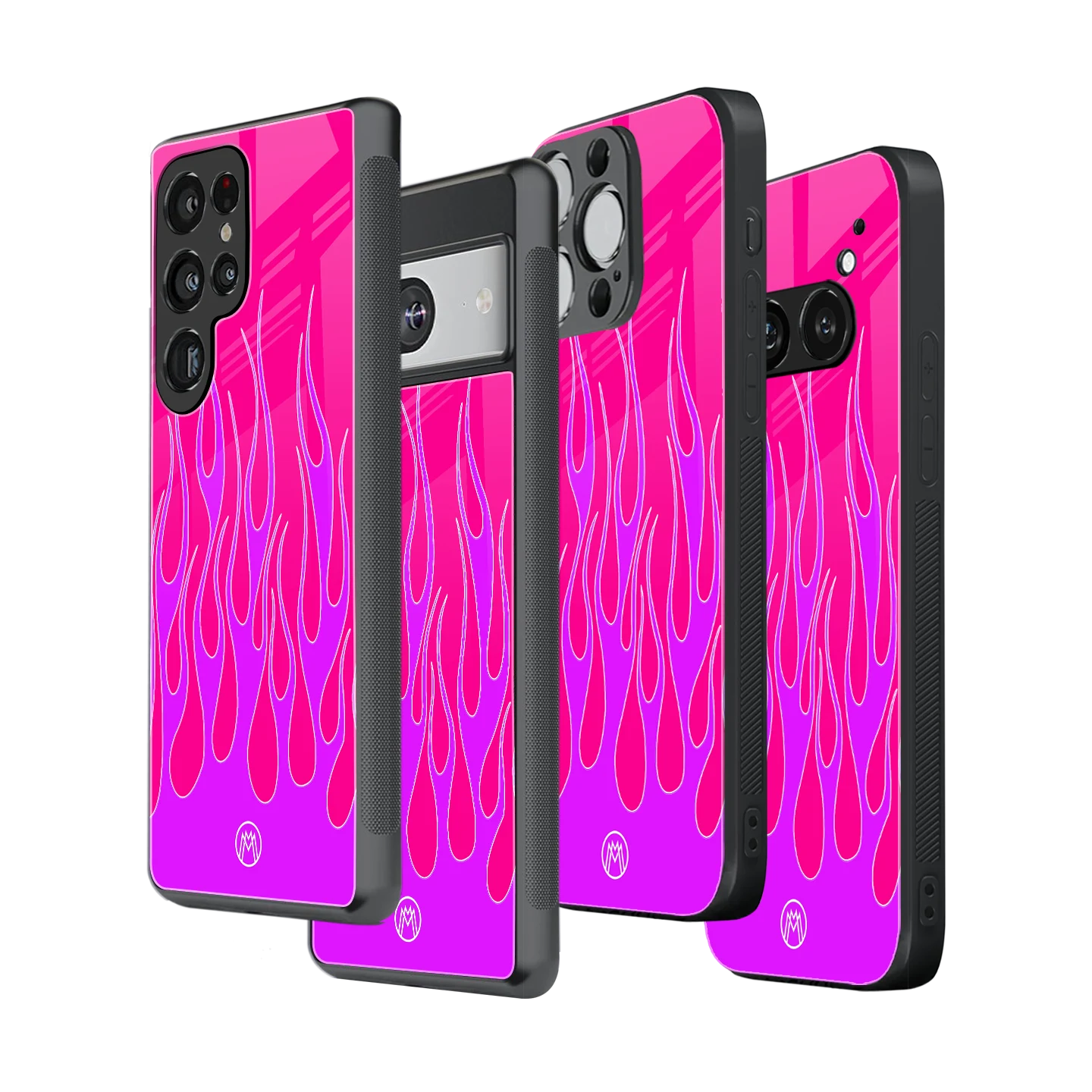 Stylish Glass Back Case for All Smartphones โ iPhone, Samsung, OnePlus, Pixel, Redmi, Oppo, Vivo, Motorola