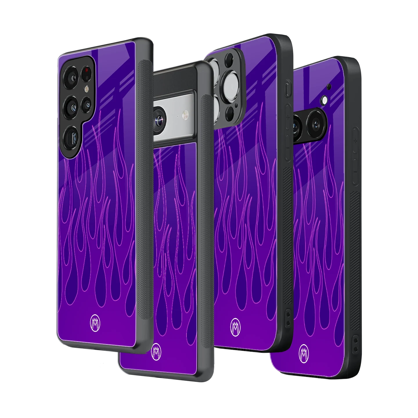 Stylish Glass Back Case for All Smartphones โ iPhone, Samsung, OnePlus, Pixel, Redmi, Oppo, Vivo, Motorola