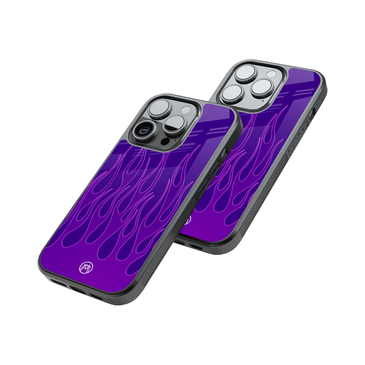 Protective Glass Back Phone Case Compatible with iPhone, Samsung, OnePlus, Pixel & More
