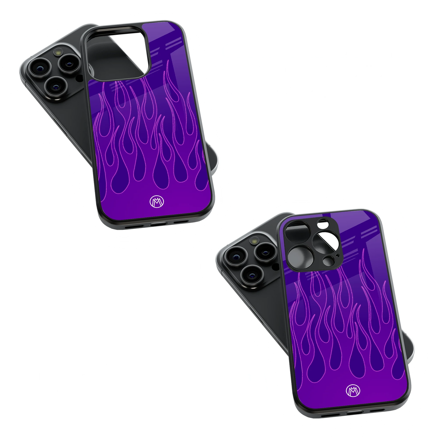 Trendy Glass Back Mobile Case for iPhone, Samsung, Redmi, OnePlus, Google Pixel, Motorola