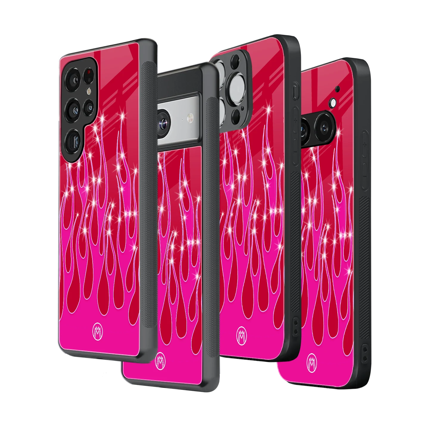 Stylish Glass Back Case for All Smartphones โ iPhone, Samsung, OnePlus, Pixel, Redmi, Oppo, Vivo, Motorola
