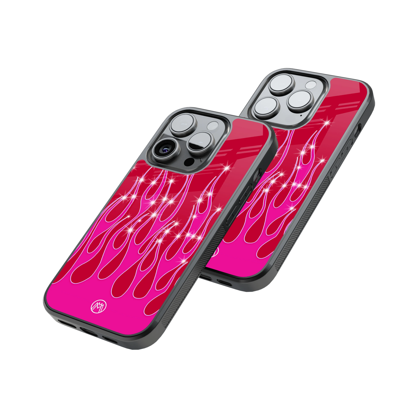 Protective Glass Back Phone Case Compatible with iPhone, Samsung, OnePlus, Pixel & More