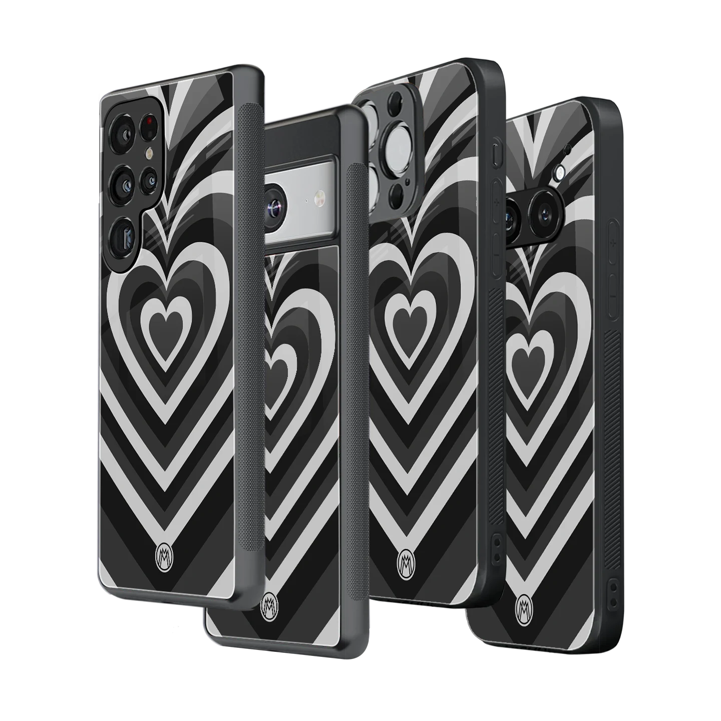 Stylish Glass Back Case for All Smartphones โ iPhone, Samsung, OnePlus, Pixel, Redmi, Oppo, Vivo, Motorola
