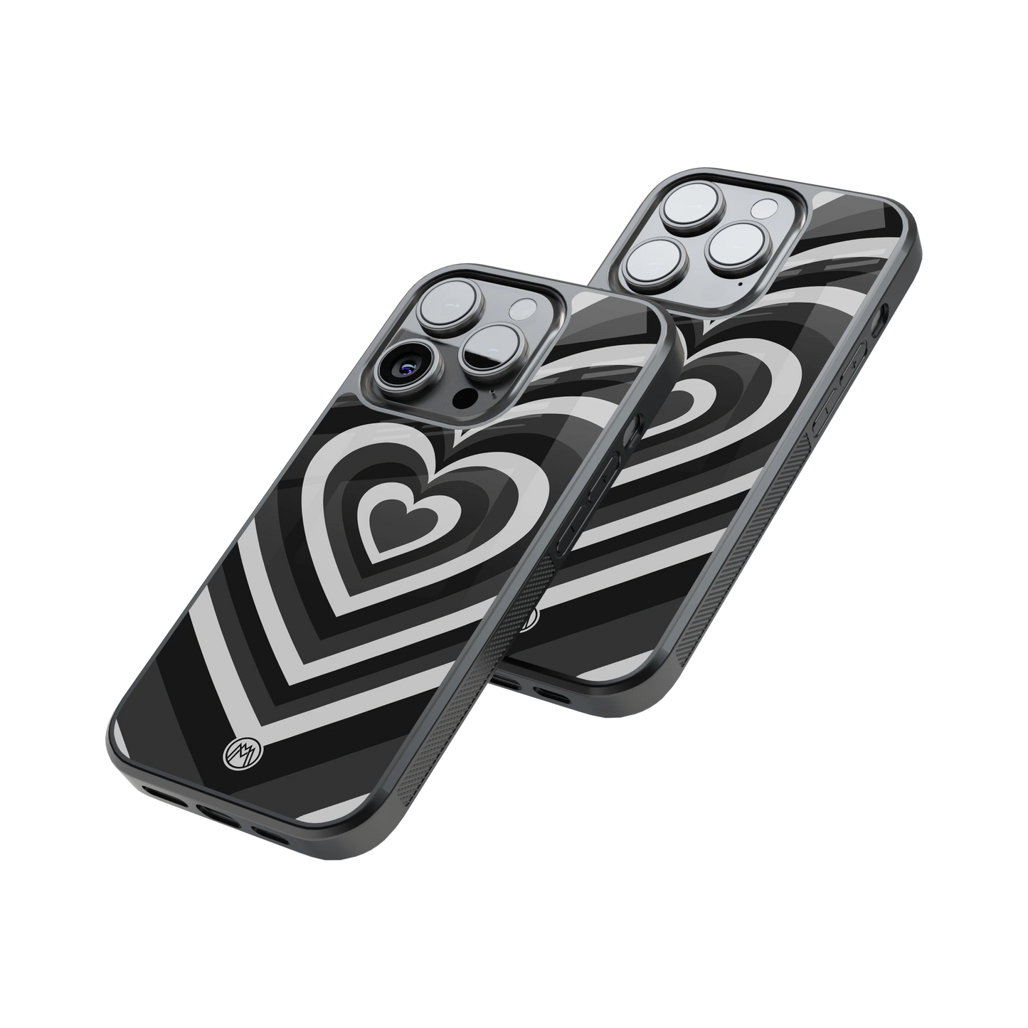 Protective Glass Back Phone Case Compatible with iPhone, Samsung, OnePlus, Pixel & More