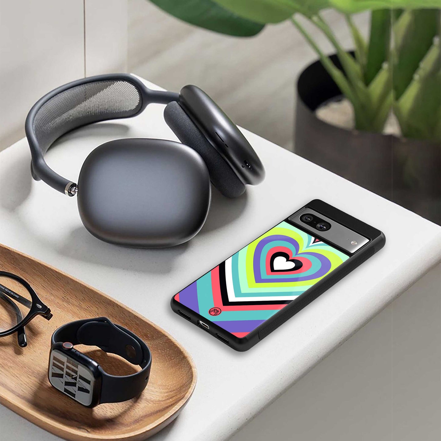 y2k sweet fusion pink hearts back phone cover | glass case for iphone 14 pro max