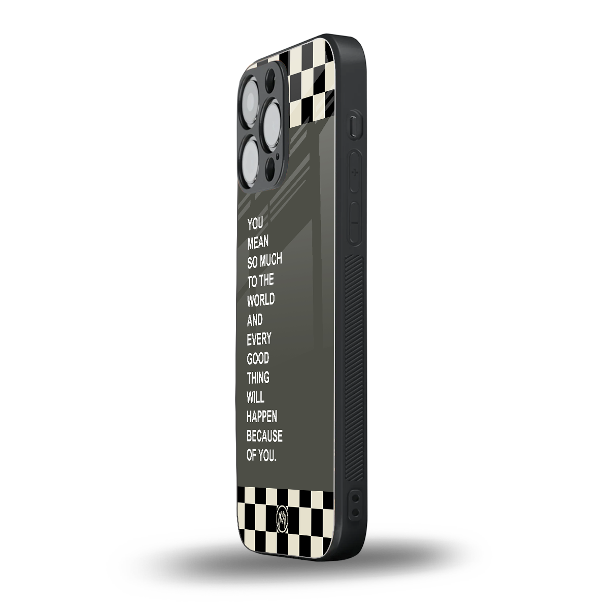 you mean so much to the world back phone cover | glass case for iphone 14 pro max