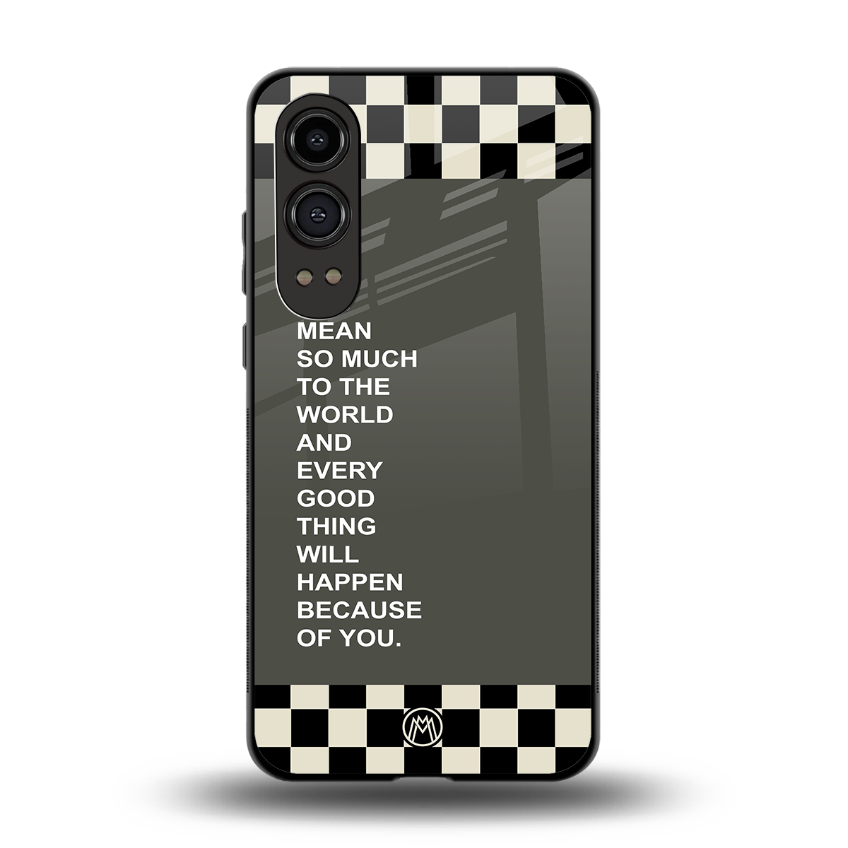 you mean so much to the world back phone cover | glass case for oneplus nord ce 4 lite