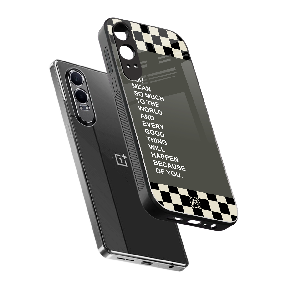 you mean so much to the world back phone cover | glass case for oneplus nord ce 4 lite