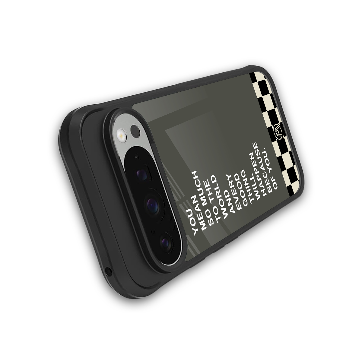 you mean so much to the world back phone cover | glass case for google pixel 9 pro