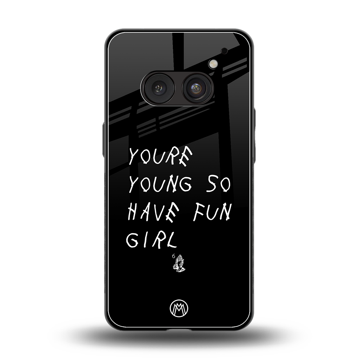 you are young back phone cover | glass case for nothing phone 2a