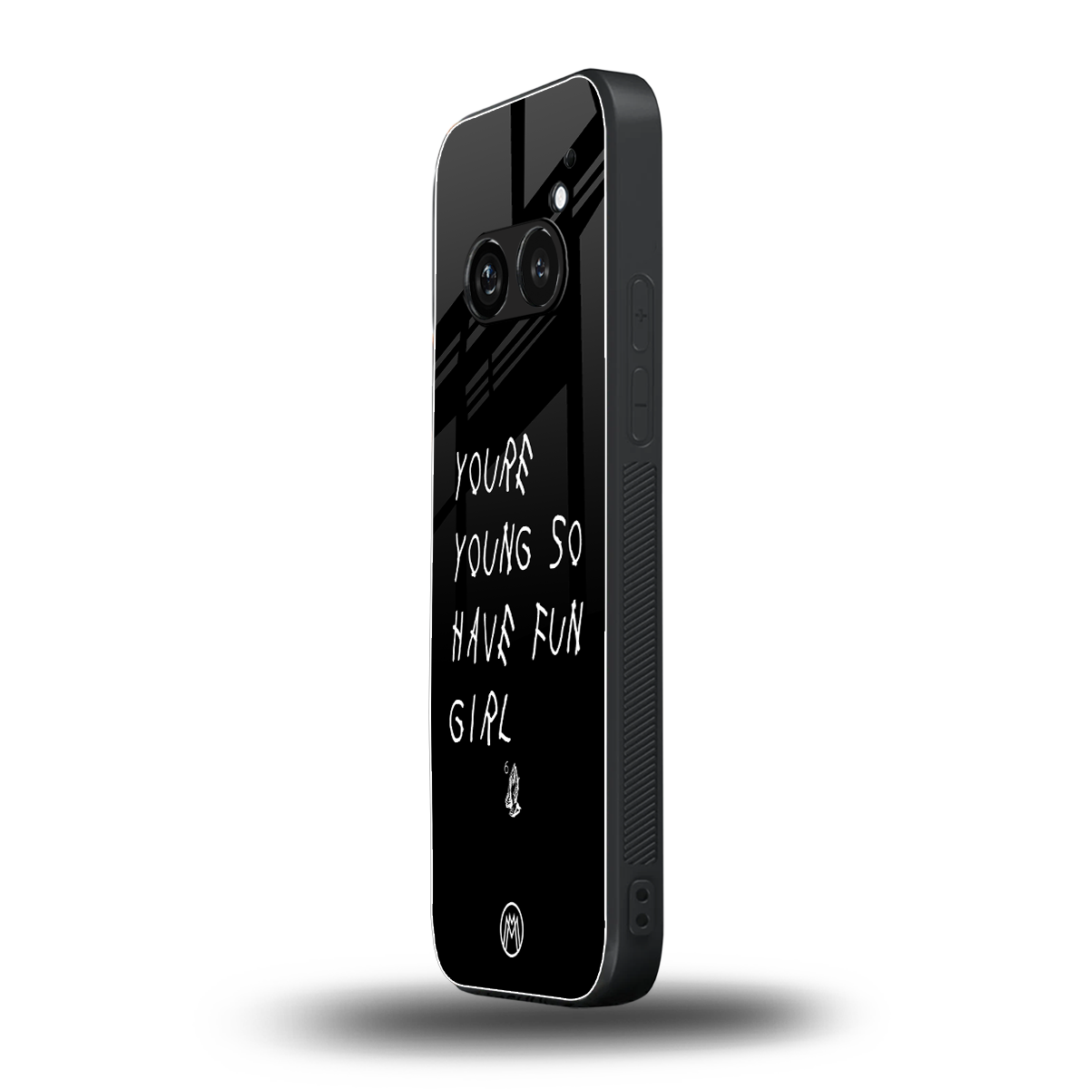 you are young back phone cover | glass case for nothing phone 2a