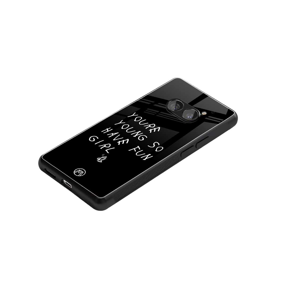 you are young back phone cover | glass case for nothing phone 2a