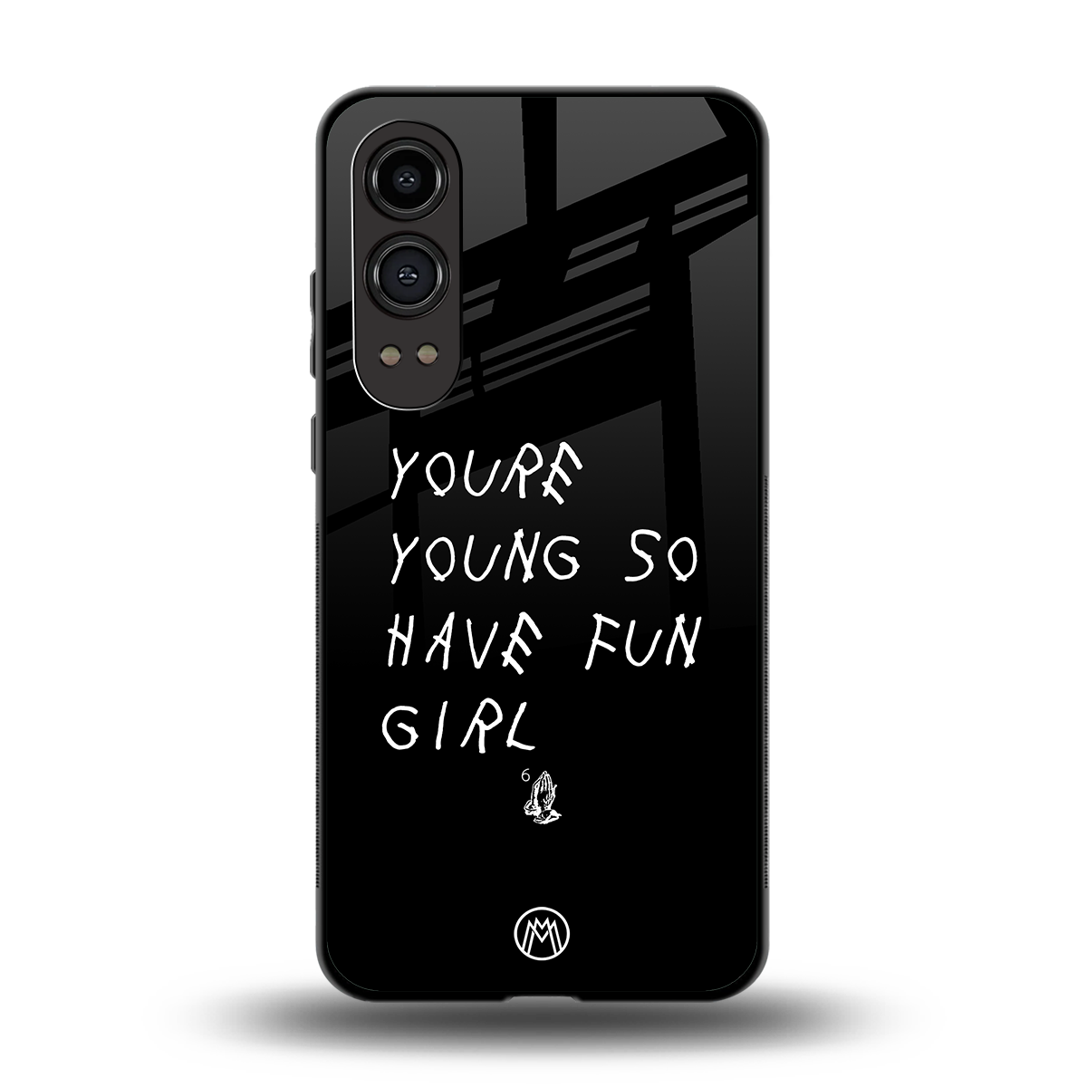 you are young back phone cover | glass case for oneplus nord ce 4 lite