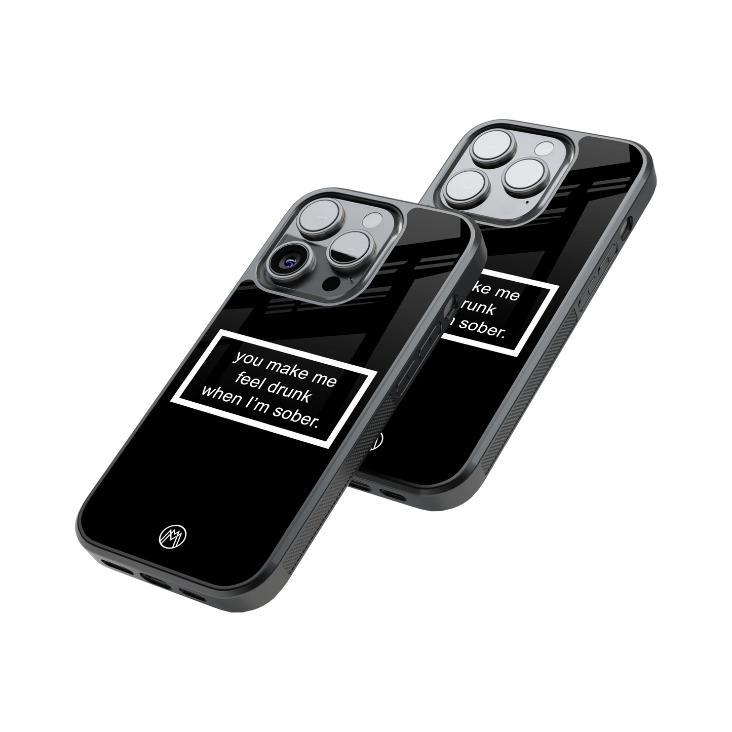 Protective Glass Back Phone Case Compatible with iPhone, Samsung, OnePlus, Pixel & More