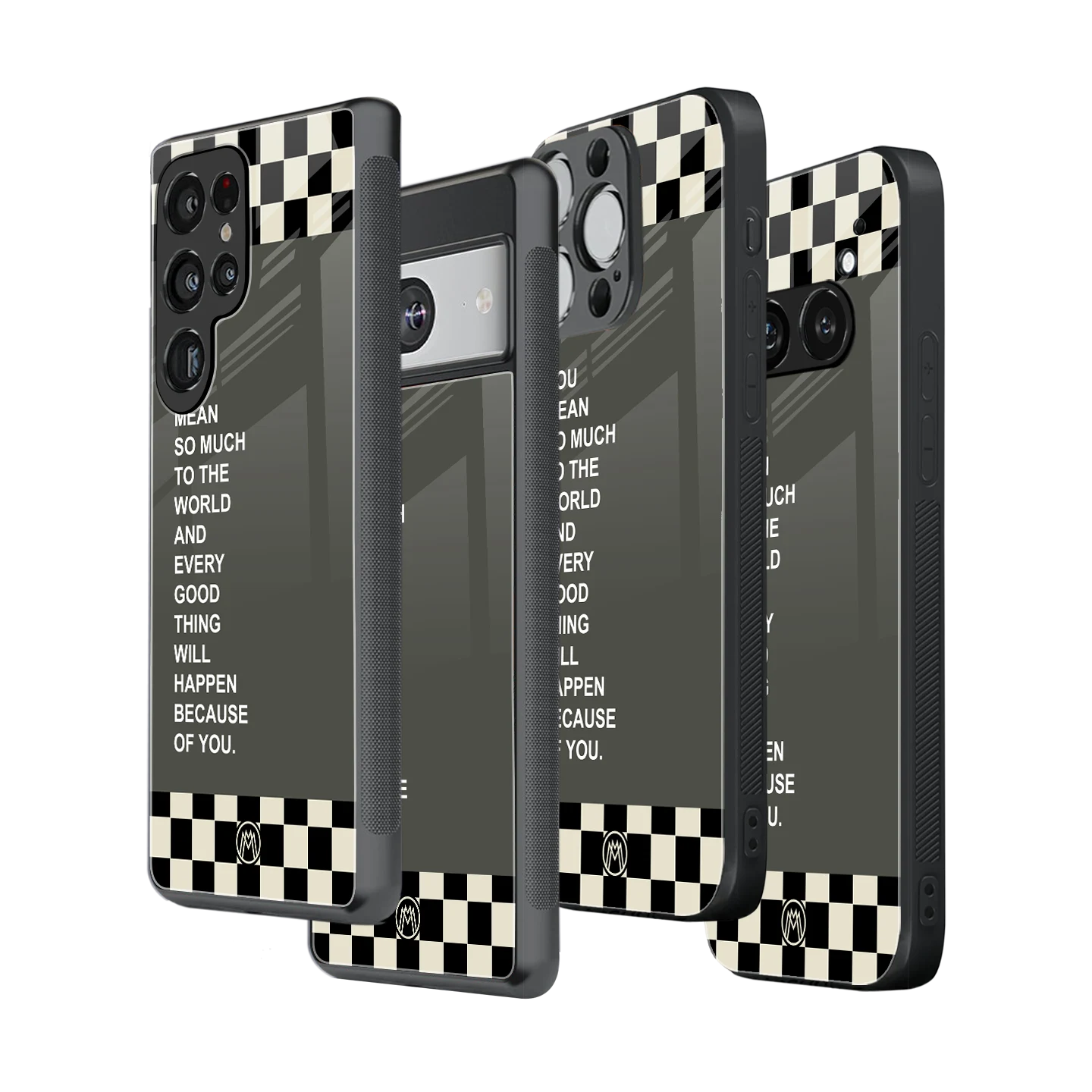 Stylish Glass Back Case for All Smartphones โ iPhone, Samsung, OnePlus, Pixel, Redmi, Oppo, Vivo, Motorola