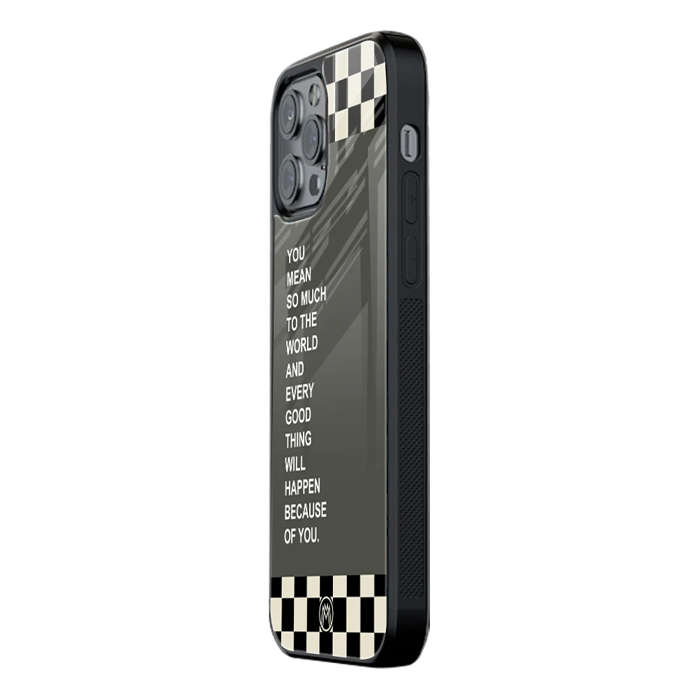 Slim Glass Back Phone Case for Multiple Brands โ iPhone, Samsung, Redmi, OnePlus, Oppo, Vivo
