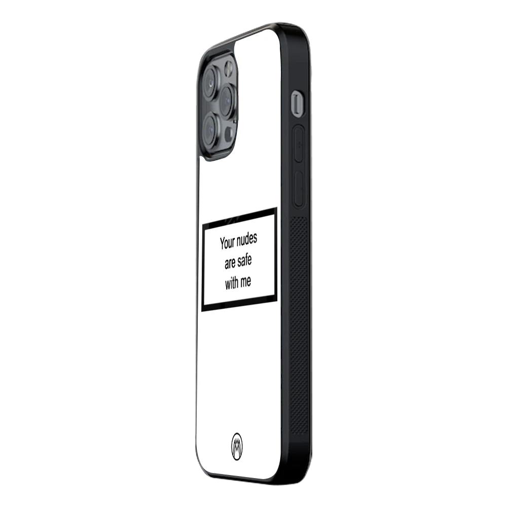 Slim Glass Back Phone Case for Multiple Brands โ iPhone, Samsung, Redmi, OnePlus, Oppo, Vivo