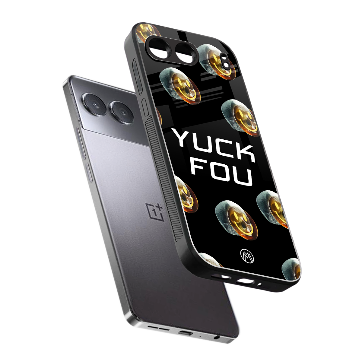 yuck fou back phone cover | glass case for oneplus nord 4