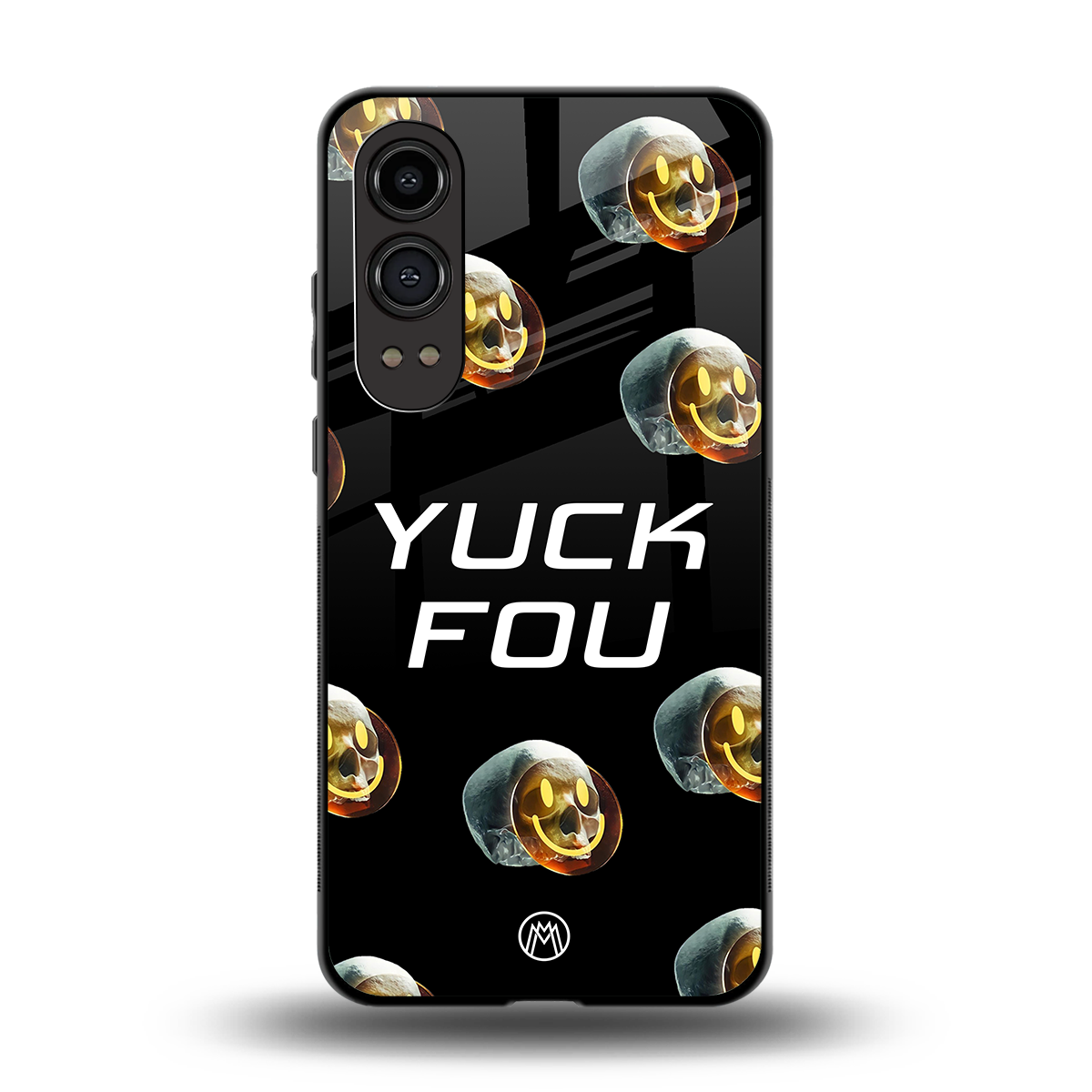yuck fou back phone cover | glass case for oneplus nord ce 4 lite