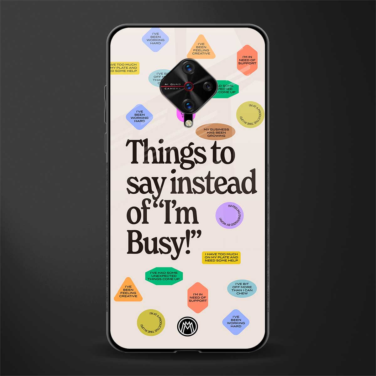 10 things to say glass case for vivo s1 pro image
