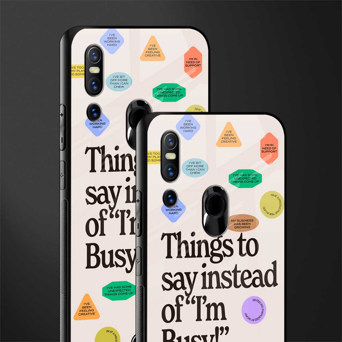 10 things to say glass case for vivo v15 image-2