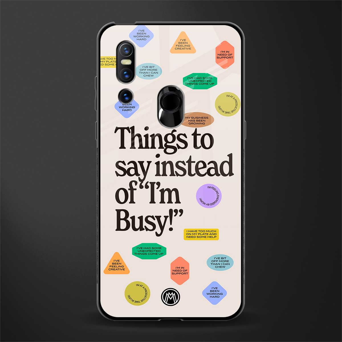 10 things to say glass case for vivo v15 image