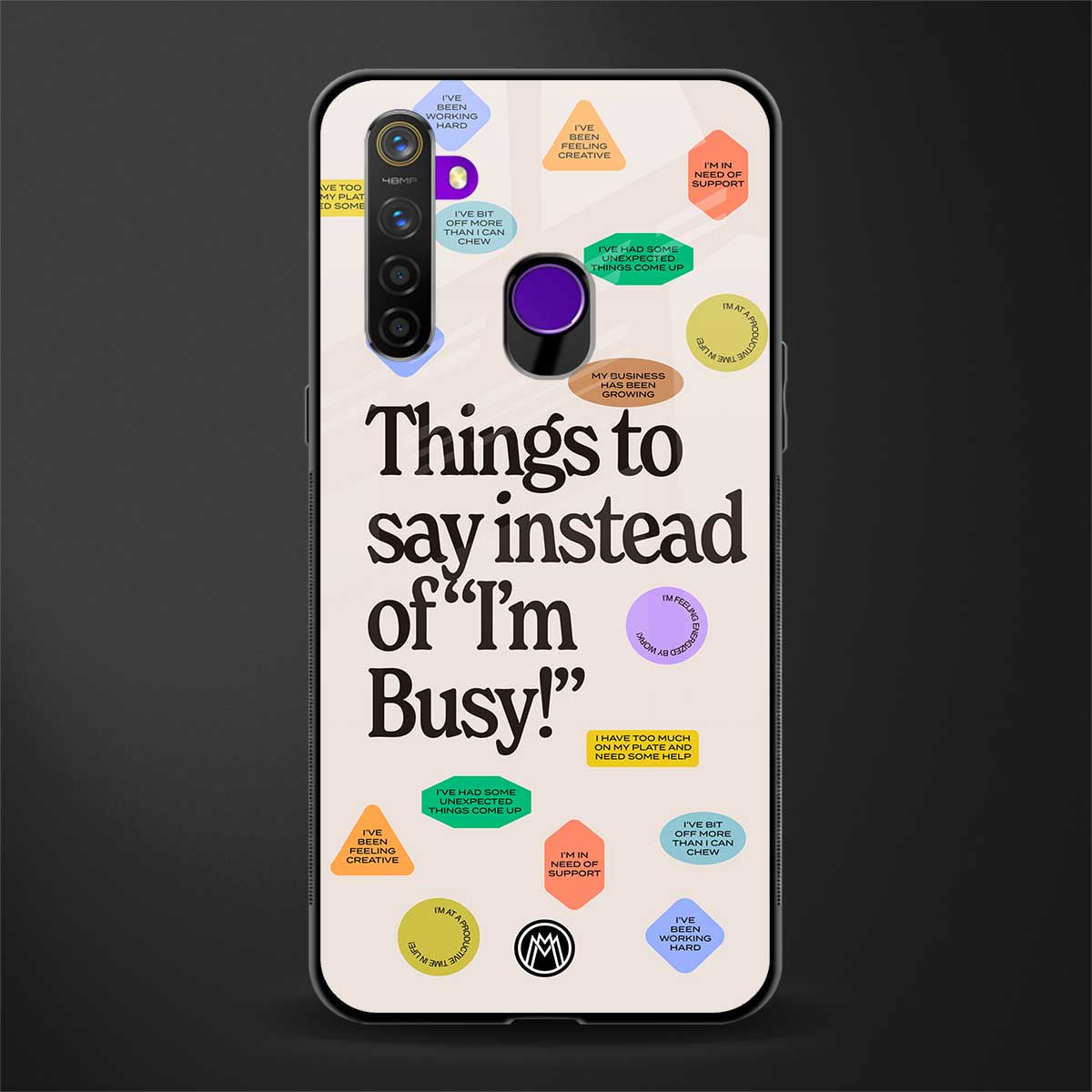 10 things to say glass case for realme 5i image