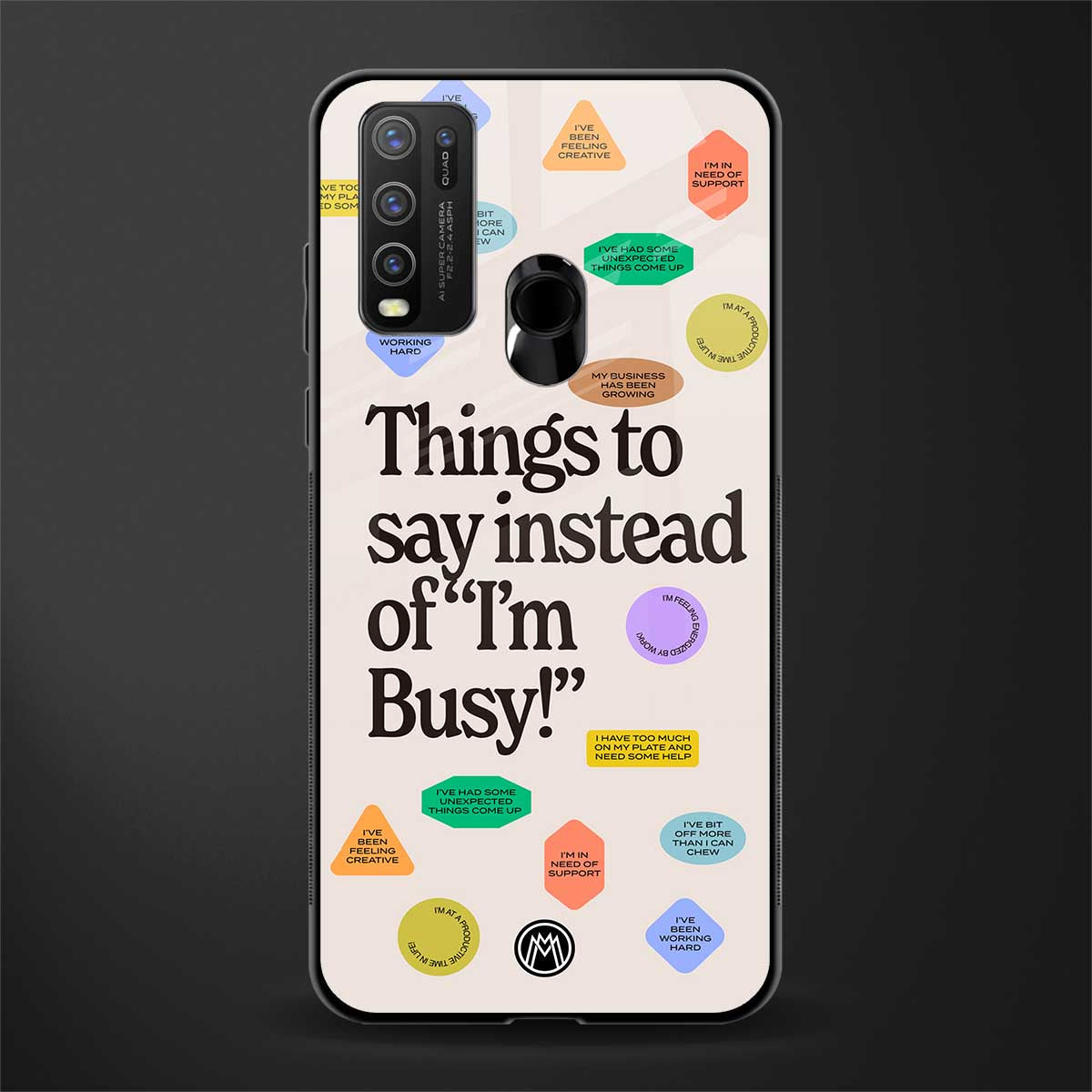 10 things to say glass case for vivo y50 image