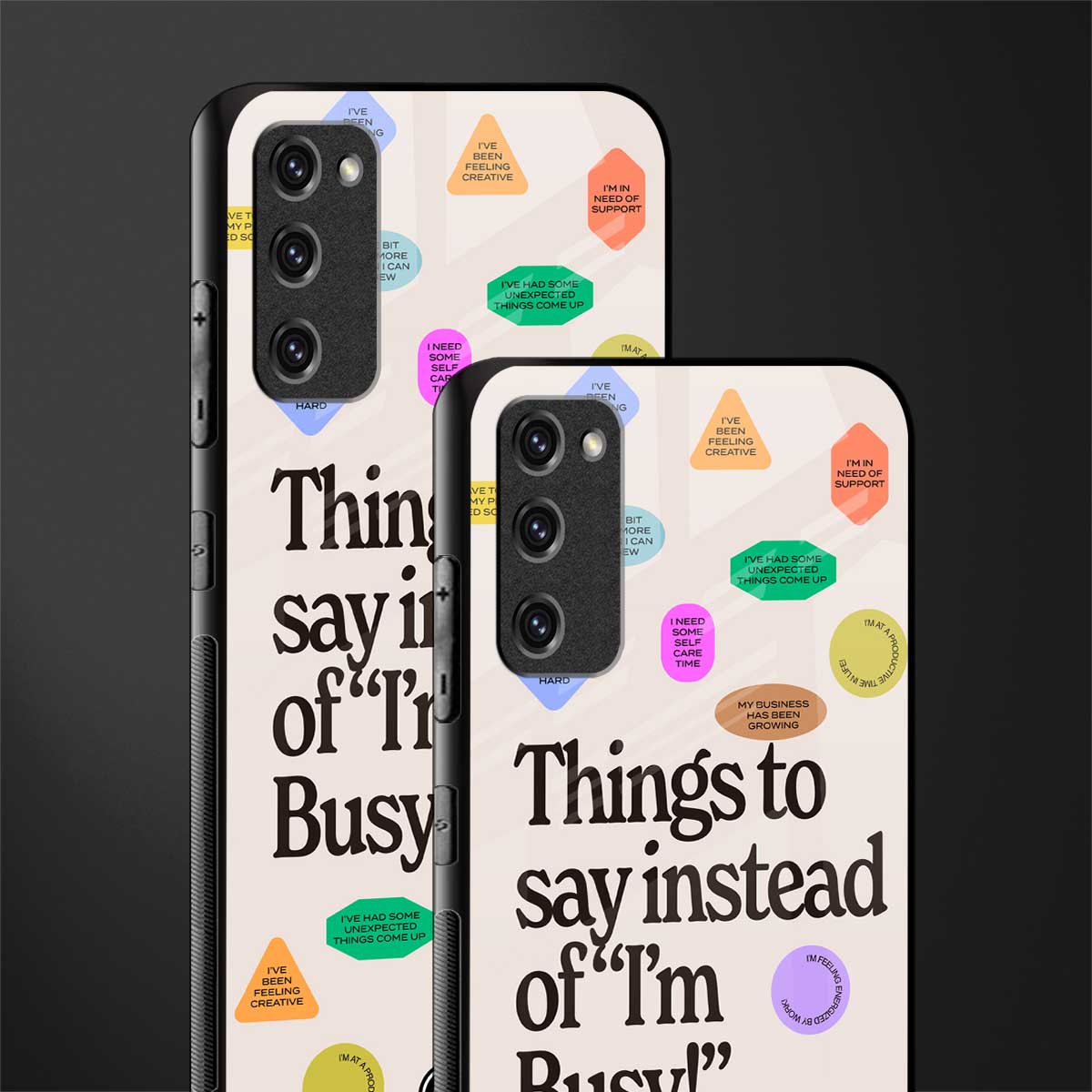 10 things to say glass case for samsung galaxy s20 fe image-2