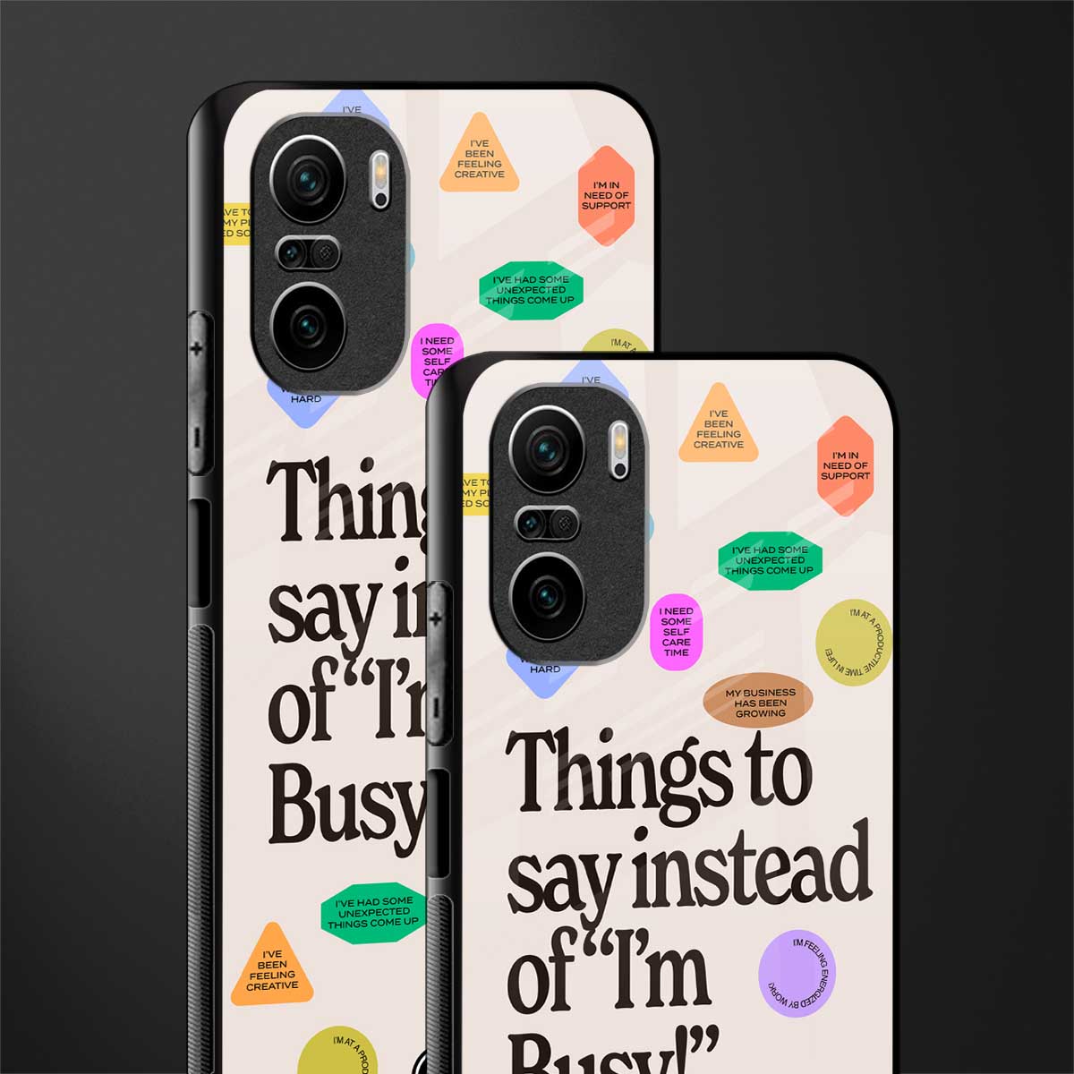 10 things to say glass case for mi 11x 5g image-2